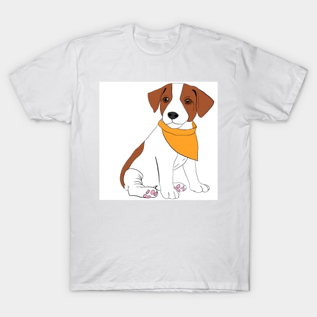 Jack Russel T-Shirt by Noamdelf06